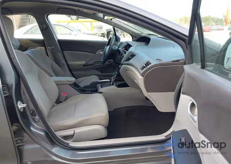 2012 Honda Civic Lx z USA, uszkodzony, nr VIN 19XFB2F58CE076385